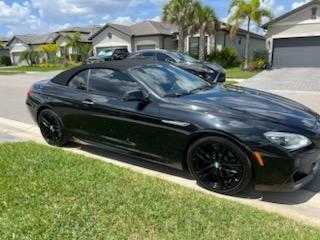 Black 2014 BMW 640 i