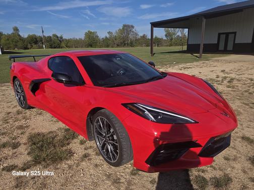 Red 2025 Chevrolet Corvette Stingray w/1LT