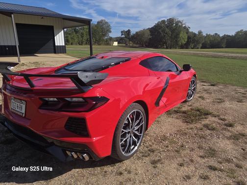 Red 2025 Chevrolet Corvette Stingray w/1LT