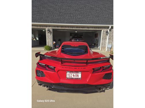 Red 2025 Chevrolet Corvette Stingray w/1LT
