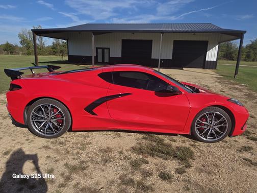 Red 2025 Chevrolet Corvette Stingray w/1LT