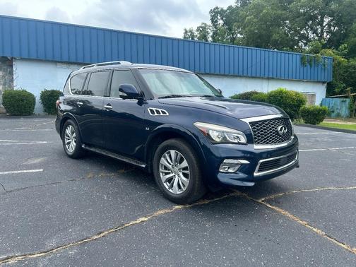 Blue 2015 INFINITI QX80 Base