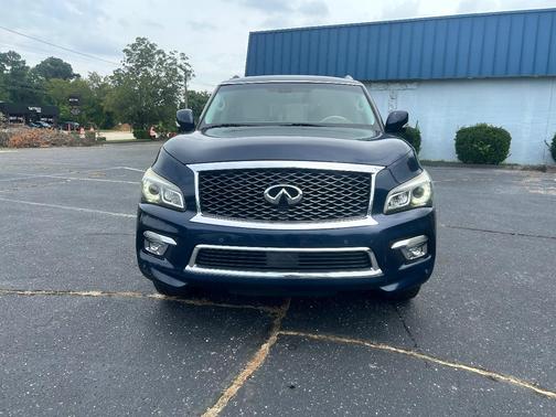 Blue 2015 INFINITI QX80 Base