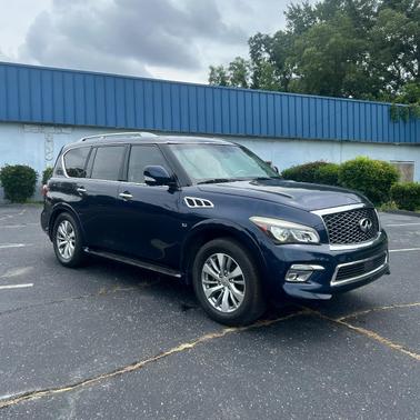 Blue 2015 INFINITI QX80 Base