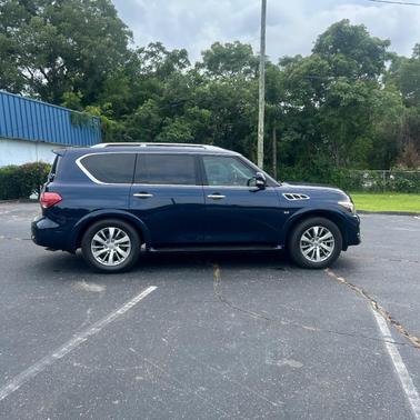 Blue 2015 INFINITI QX80 Base