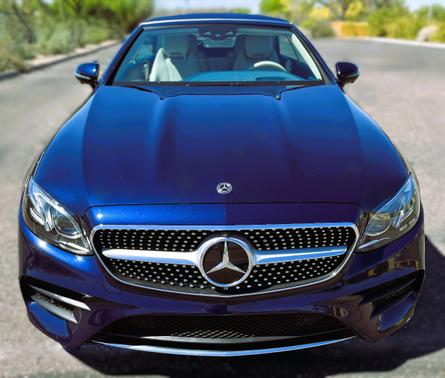 Blue 2018 Mercedes-Benz E-Class E 400