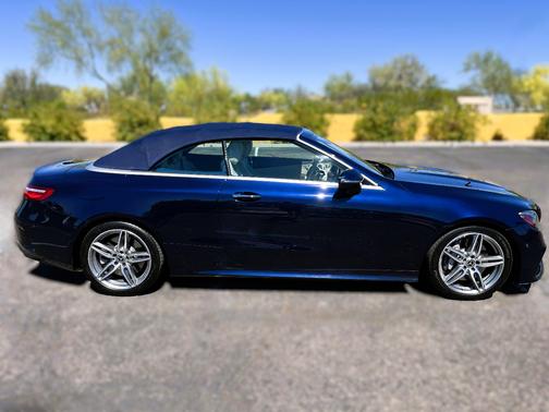 Blue 2018 Mercedes-Benz E-Class E 400