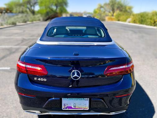 Blue 2018 Mercedes-Benz E-Class E 400