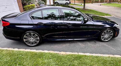 Blue 2020 BMW 540 i xDrive