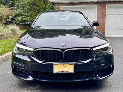 Blue 2020 BMW 540 i xDrive