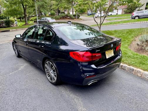 Blue 2020 BMW 540 i xDrive