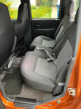 Orange 2007 Chevrolet Colorado LT