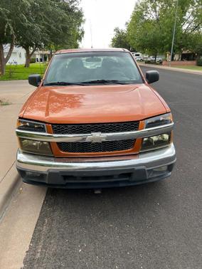 Orange 2007 Chevrolet Colorado LT