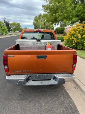 Orange 2007 Chevrolet Colorado LT