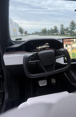Black 2022 Tesla Model S Long Range