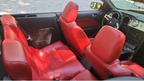 Red 2006 Ford Mustang GT