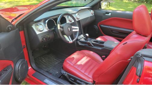 Red 2006 Ford Mustang GT