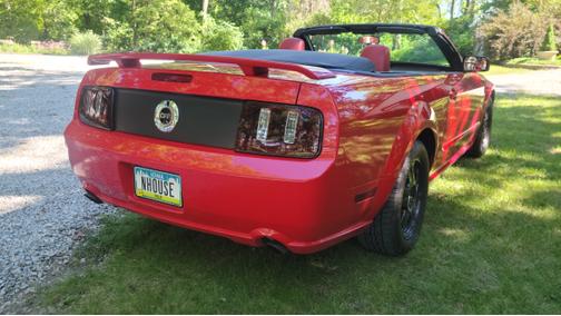 Red 2006 Ford Mustang GT