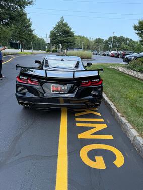 Black 2025 Chevrolet Corvette Stingray w/2LT