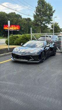 Black 2025 Chevrolet Corvette Stingray w/2LT