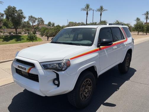 White 2023 Toyota 4Runner 40th Anniversary Special Edition