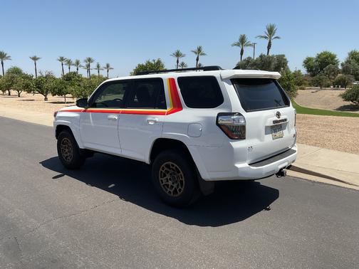 White 2023 Toyota 4Runner 40th Anniversary Special Edition