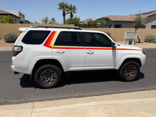 White 2023 Toyota 4Runner 40th Anniversary Special Edition