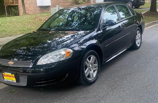 Black 2016 Chevrolet Impala Limited LT