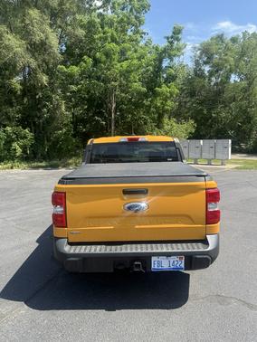 Yellow 2022 Ford Maverick XLT