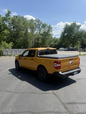 Yellow 2022 Ford Maverick XLT
