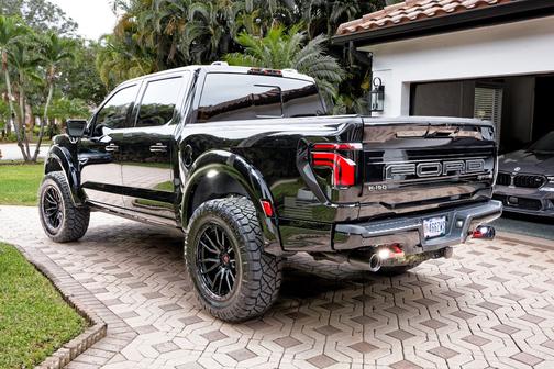 Black 2025 Ford F-150 Raptor