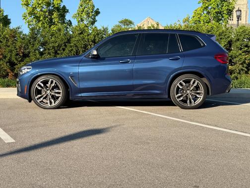 Blue 2018 BMW X3 M40i