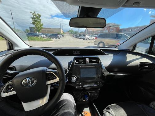 Blue 2017 Toyota Prius Two