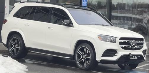 White 2021 Mercedes-Benz GLS 580 4MATIC