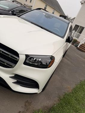 White 2021 Mercedes-Benz GLS 580 4MATIC
