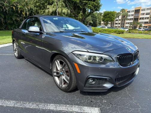 Gray 2019 BMW 230 i