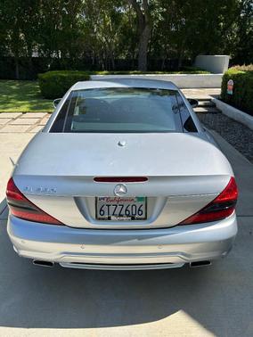 Silver 2009 Mercedes-Benz SL-Class SL550 Roadster