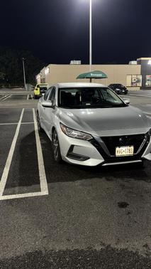 Silver 2022 Nissan Sentra SV
