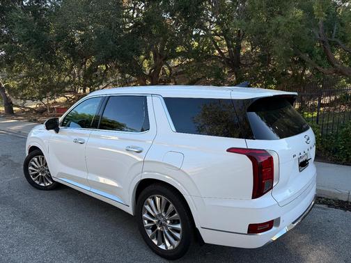 White 2020 Hyundai PALISADE Limited
