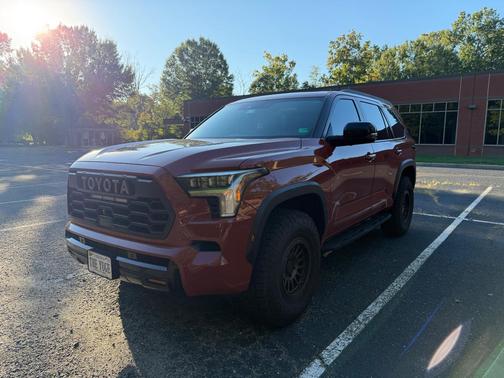 Red 2025 Toyota Sequoia Limited