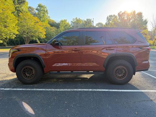 Red 2025 Toyota Sequoia Limited