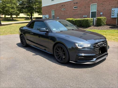 Blue 2015 Audi A5 2.0T Premium