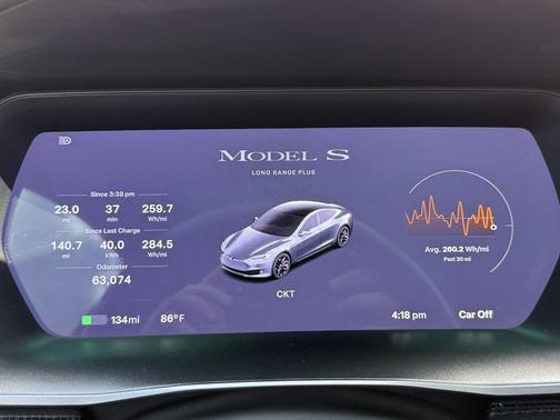 Gray 2020 Tesla Model S Long Range Plus