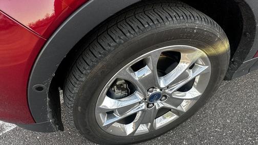 Red 2013 Ford Escape SEL
