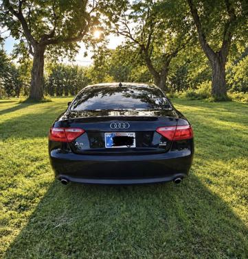 Black 2009 Audi A5 3.2 quattro