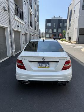White 2012 Mercedes-Benz C-Class C 63 AMG