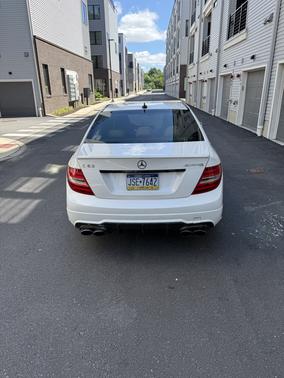 White 2012 Mercedes-Benz C-Class C 63 AMG