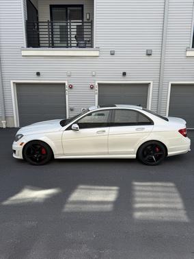 White 2012 Mercedes-Benz C-Class C 63 AMG