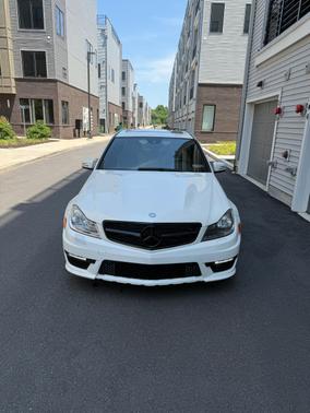 White 2012 Mercedes-Benz C-Class C 63 AMG