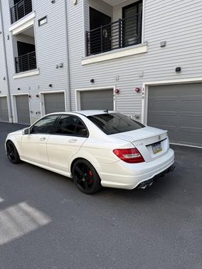 White 2012 Mercedes-Benz C-Class C 63 AMG
